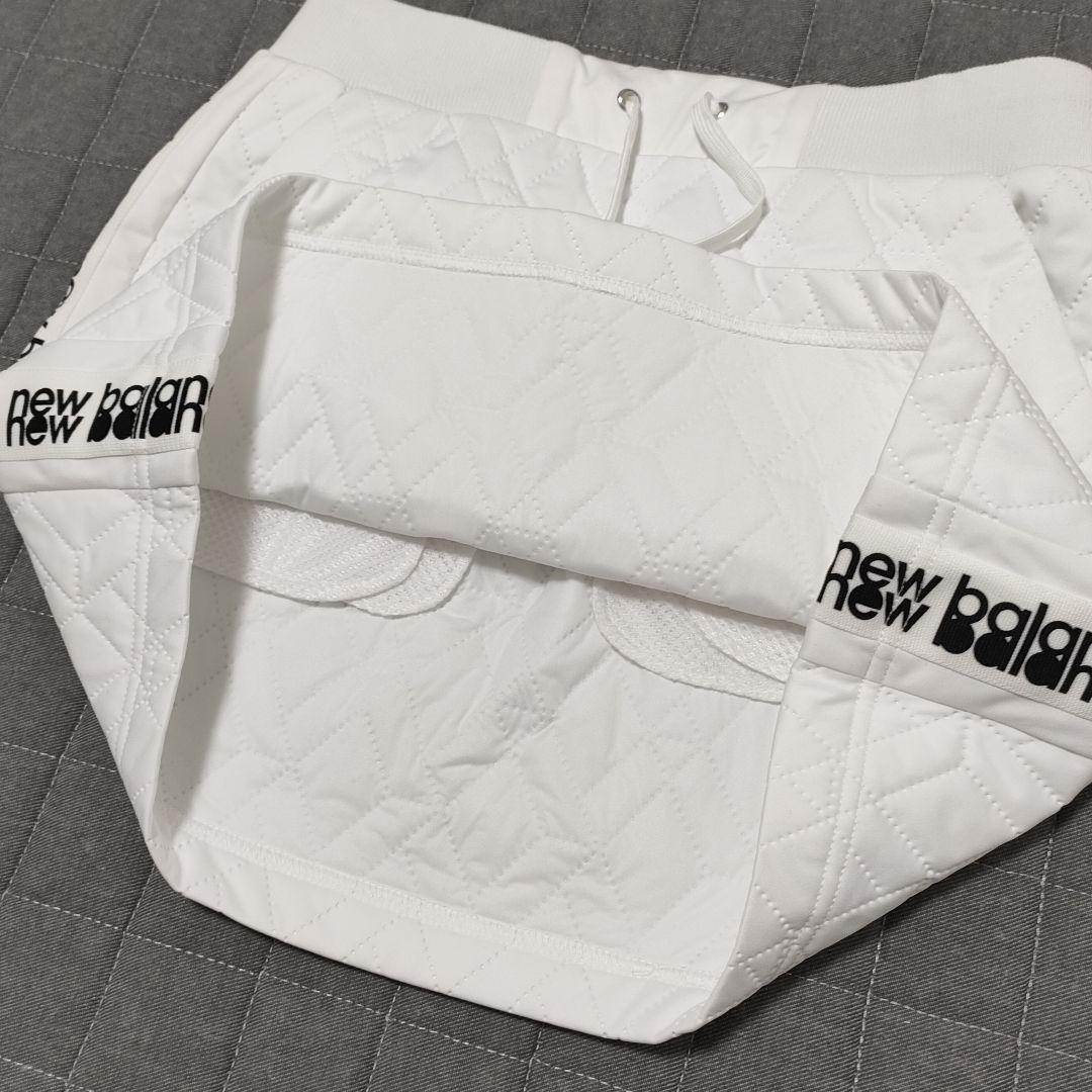 【美品】ニューバランス　セットアップ　キルティング　ジャケット　スカート　白　0