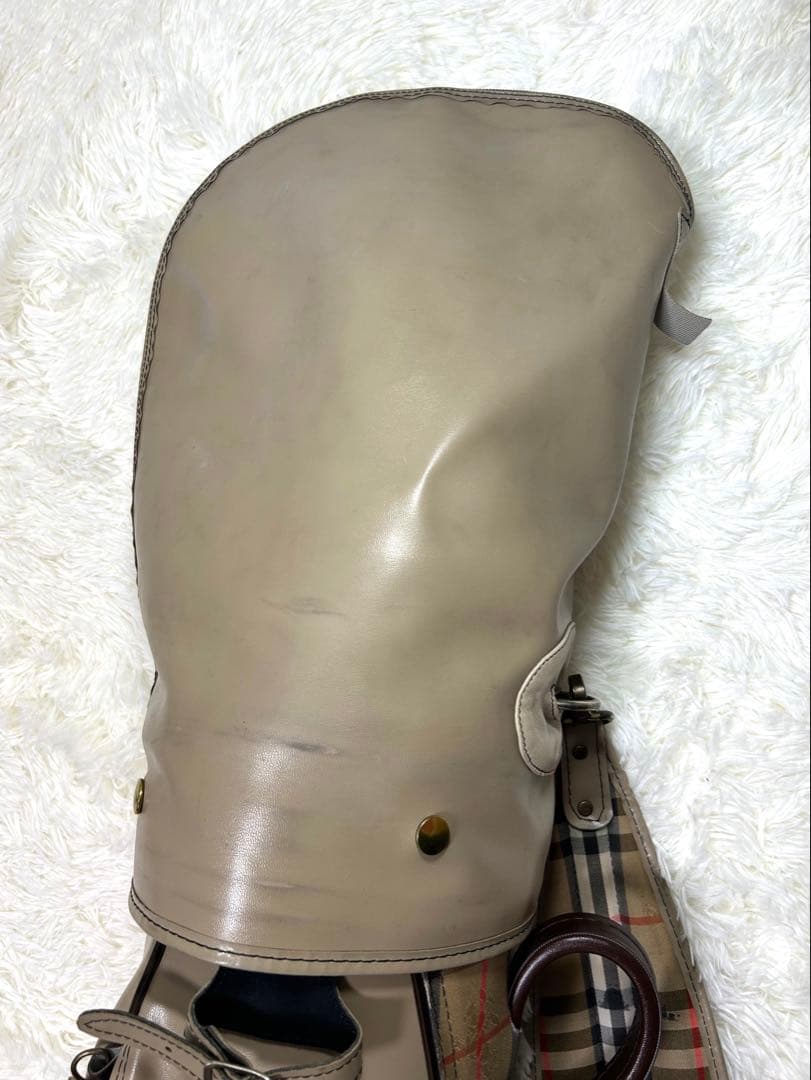 Burberrysバーバリー　ノバチェック　キャディバッグ ベージュ ゴルフ