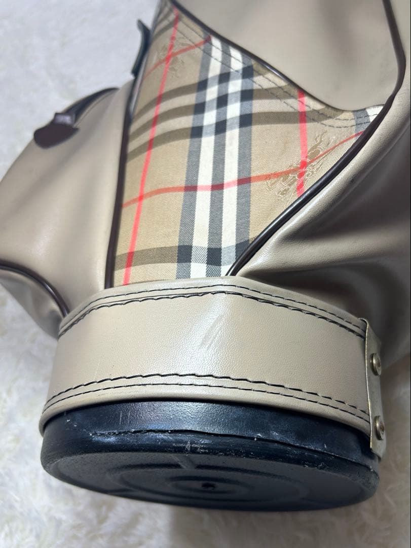 Burberrysバーバリー　ノバチェック　キャディバッグ ベージュ ゴルフ