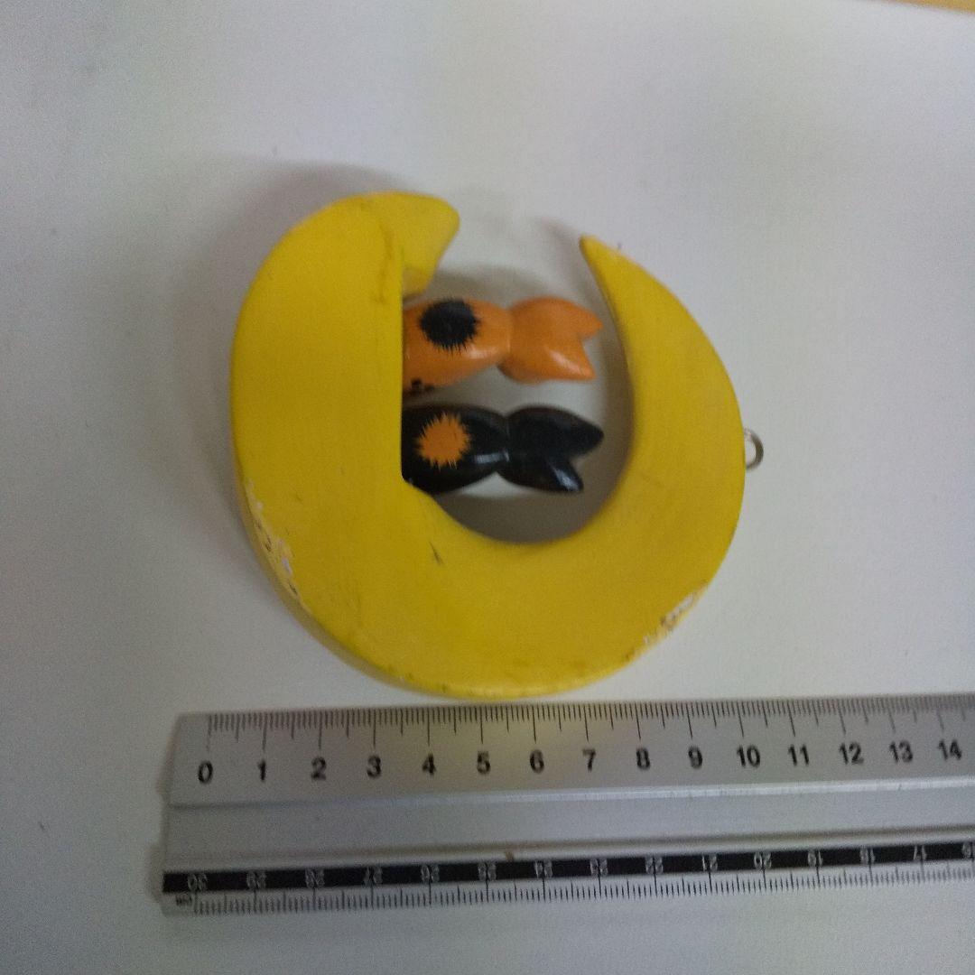 木彫り 猫 木製 置物