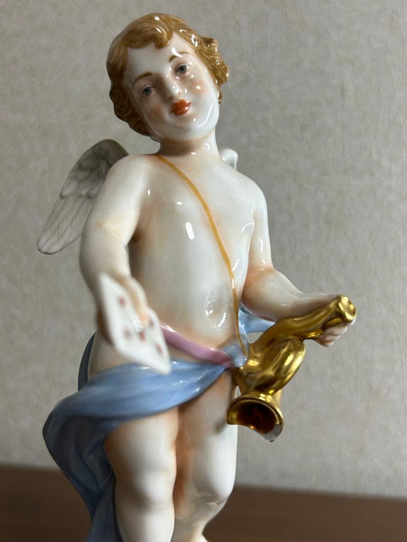 天使 置物 3体セット カポディモンテ風 GINORI 陶器