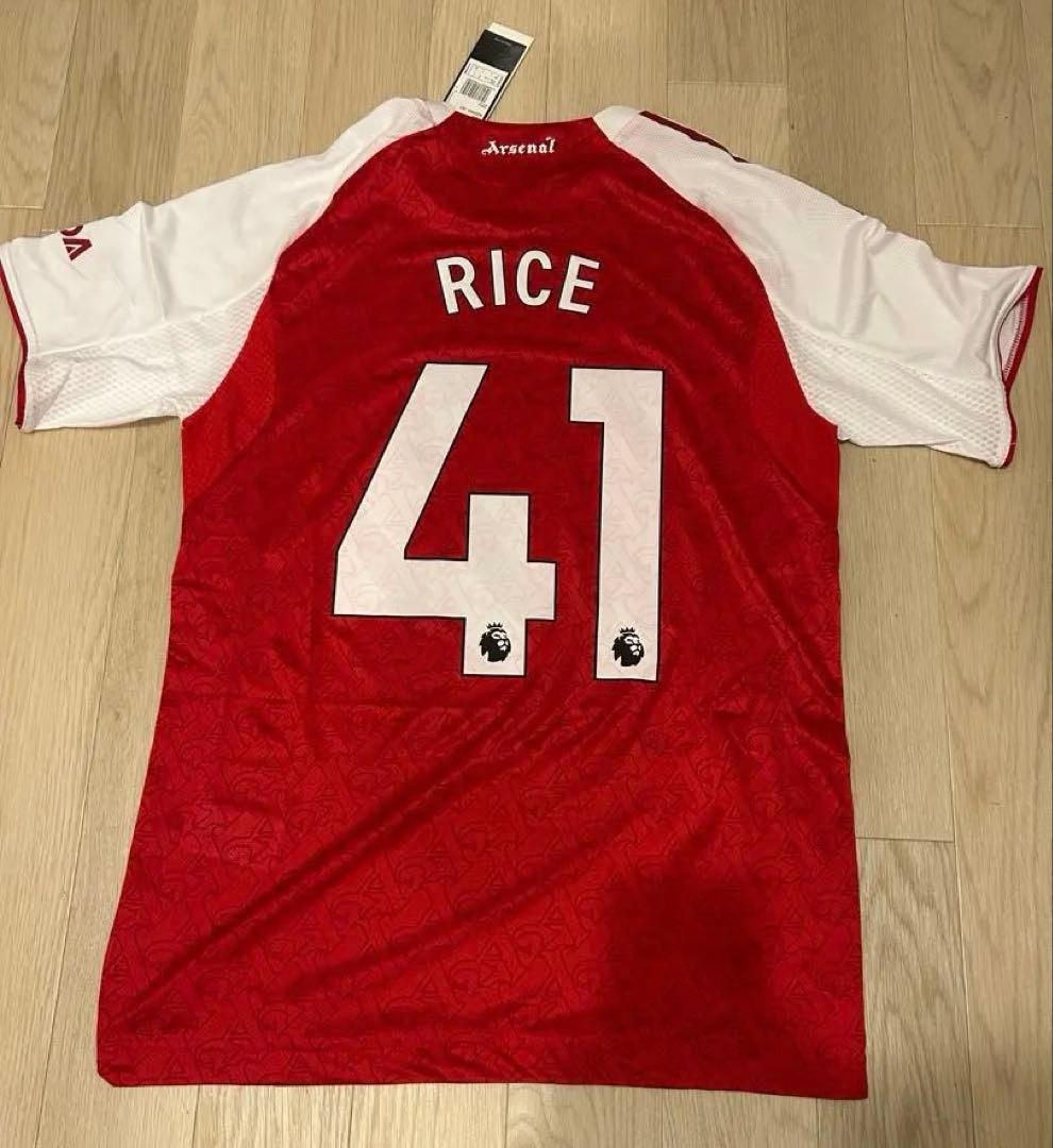 【新品】 2025/26 アーセナル デクラン・ライス41 サイズL サードユニ