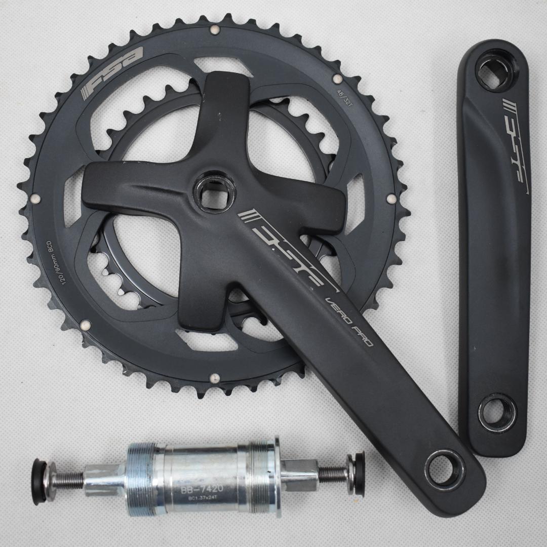 FSAクランク170mm 48/32T・RPM BB68mm 完成車外し
