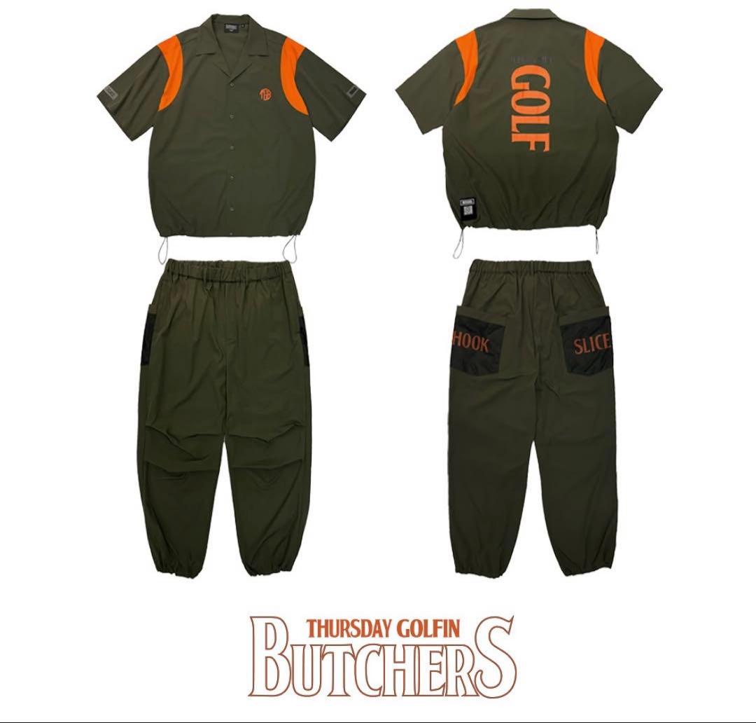 THURSDAY GOLFIN BUTCHERSブッチャーズ シャツセットアップ