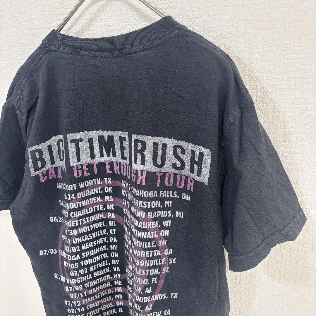 早い者勝ち 【S】BIG TIME RUSH ツアー Tシャツ ブラック 黒