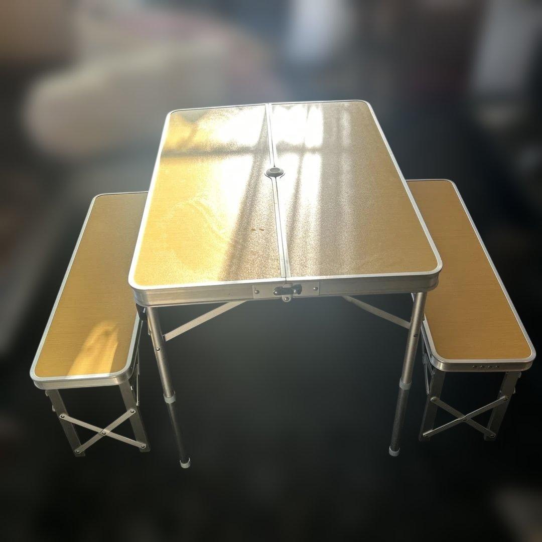 アウトドア用テーブル、イスセット