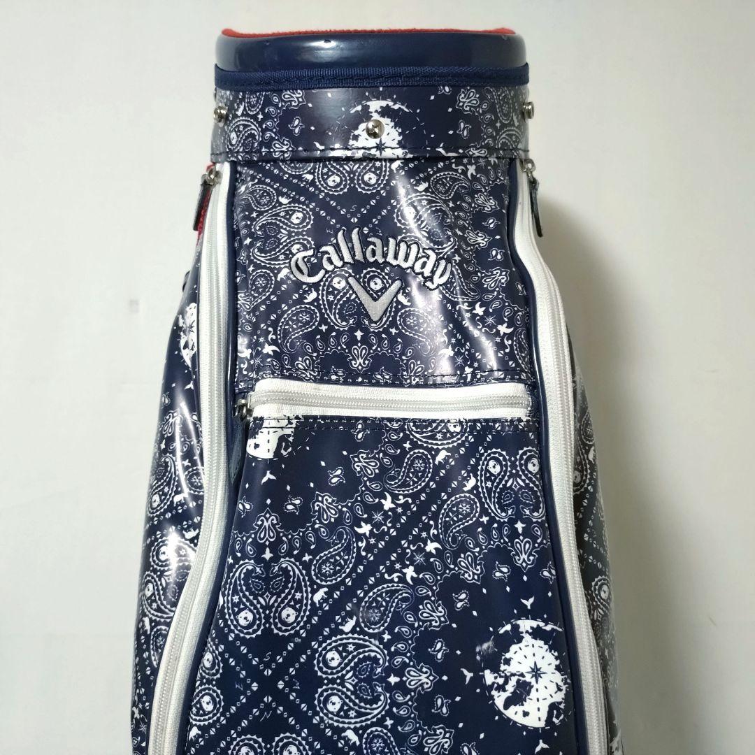 Callaway　キャディバック　ゴルフバッグ　キャロウェイ　ペイズリー柄