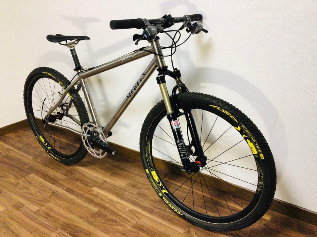 MERLIN MTB チタニウム XLM 半完成車 S 未走行車 ホイール無し