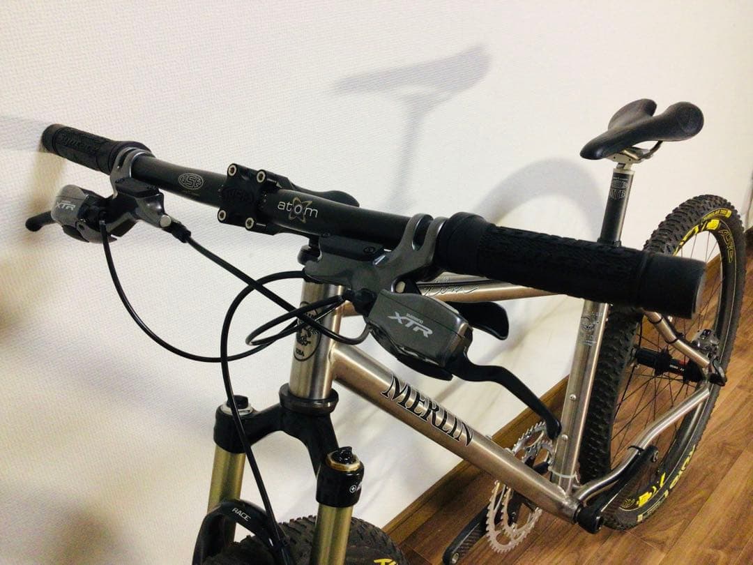 MERLIN MTB チタニウム XLM 半完成車 S 未走行車 ホイール無し