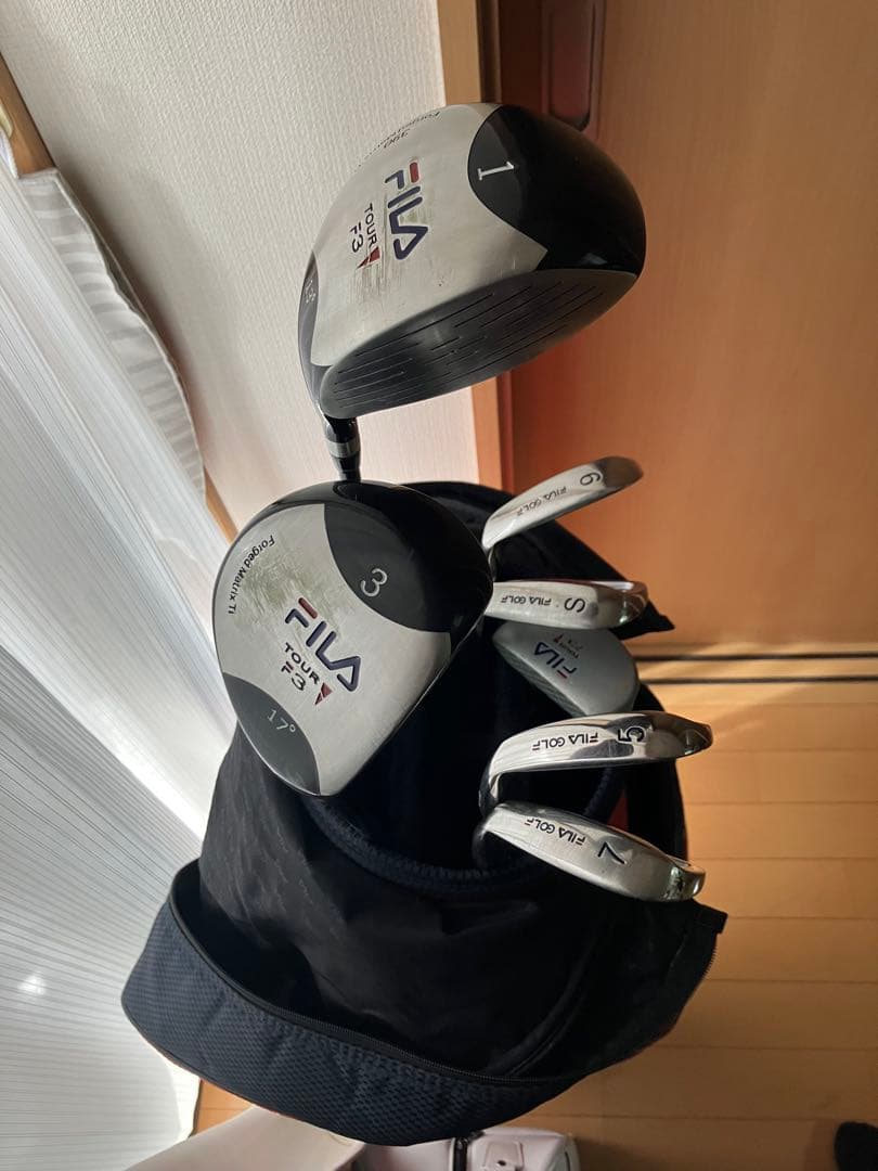 FILA キャディバッグ クラブセット