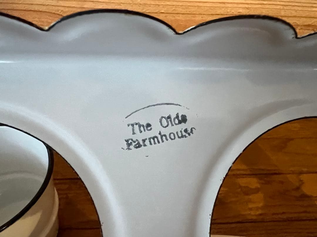 サボンラック♪ホーロー♪希少ザオールドファームハウス