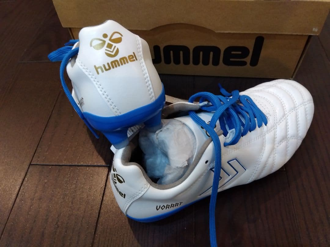 ヒュンメル　ヴォラート3 TEAM 23.5 ワイド　新品　カンガルー　スパイク