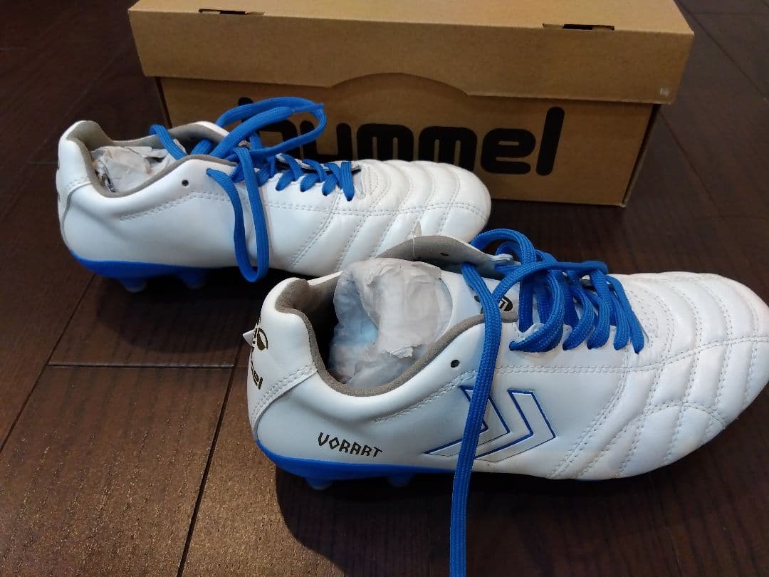 ヒュンメル　ヴォラート3 TEAM 23.5 ワイド　新品　カンガルー　スパイク