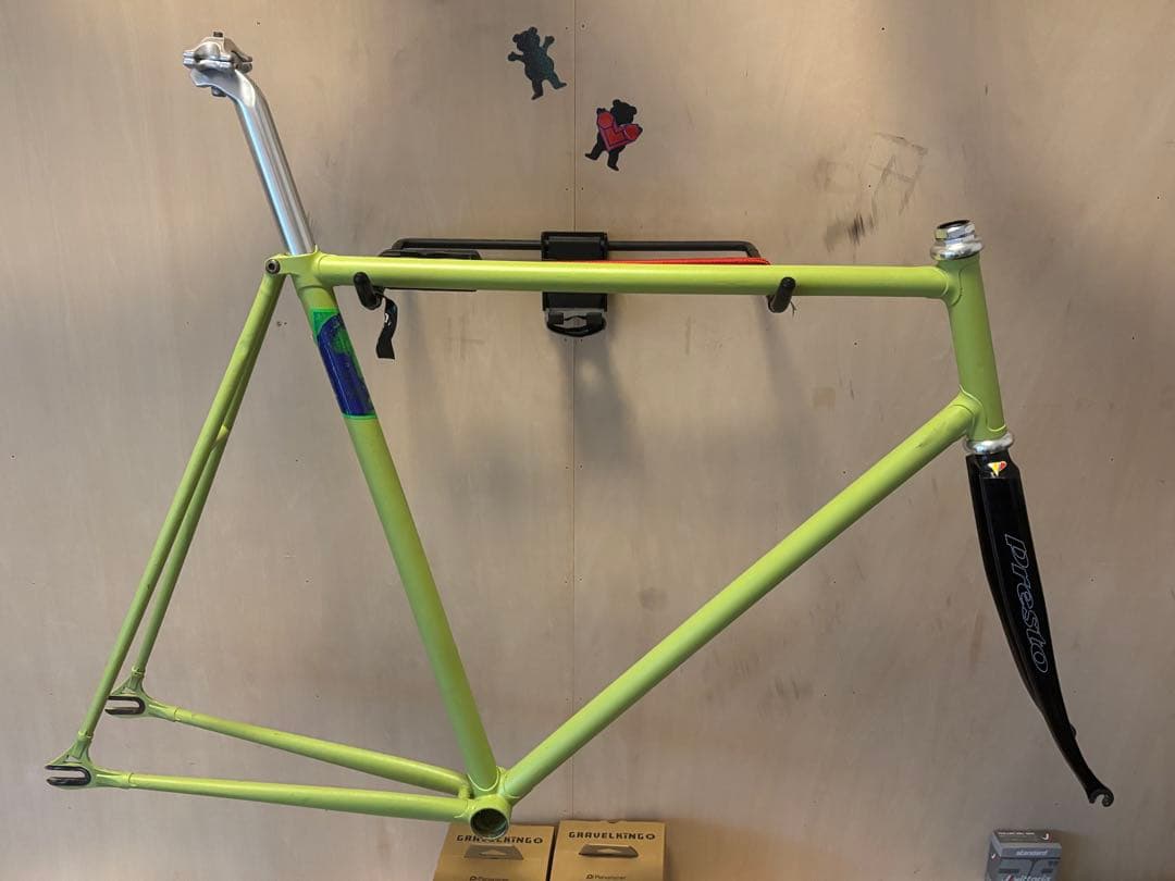 gan well njsフレームセット　ピストバイク　フレーム　58サイズ