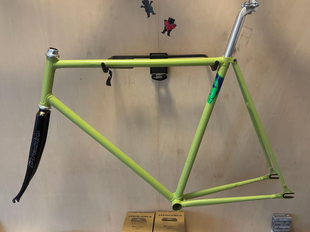 gan well njsフレームセット　ピストバイク　フレーム　58サイズ