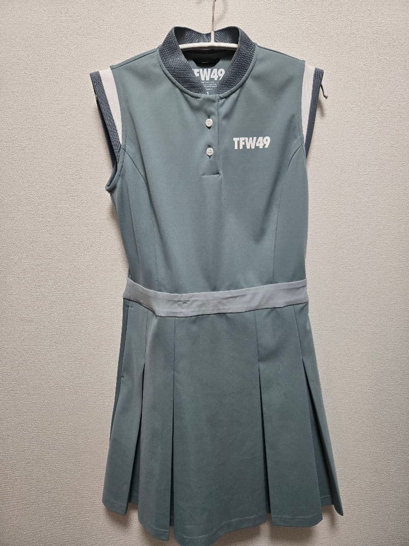 TFW49 ゴルフワンピース ブルーグレー　s