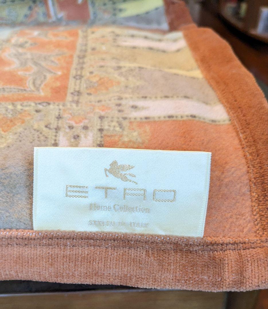 ETRO コットンケット 未使用 140cm x 200cm