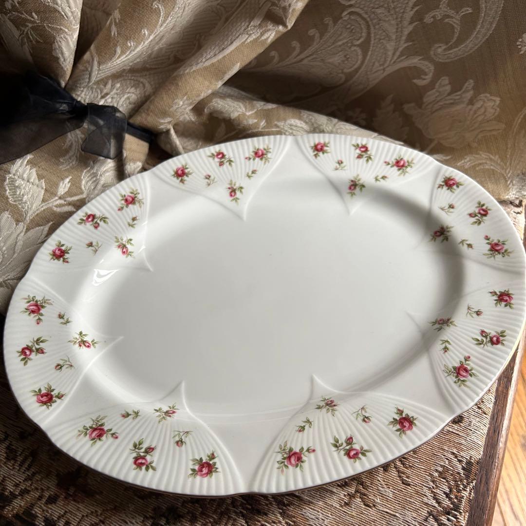 英国製　ROYL  【Rosalie】オーバルプラター