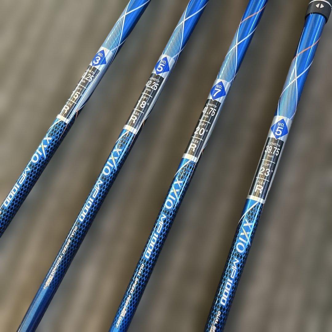 ゼクシオ10 ウッド4本セットRシャフト