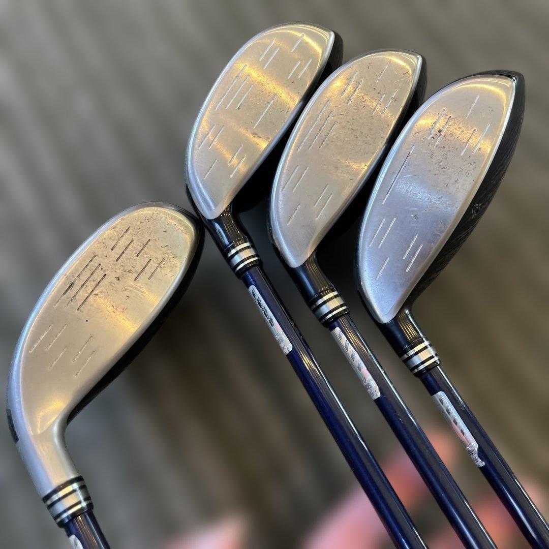 ゼクシオ10 ウッド4本セットRシャフト