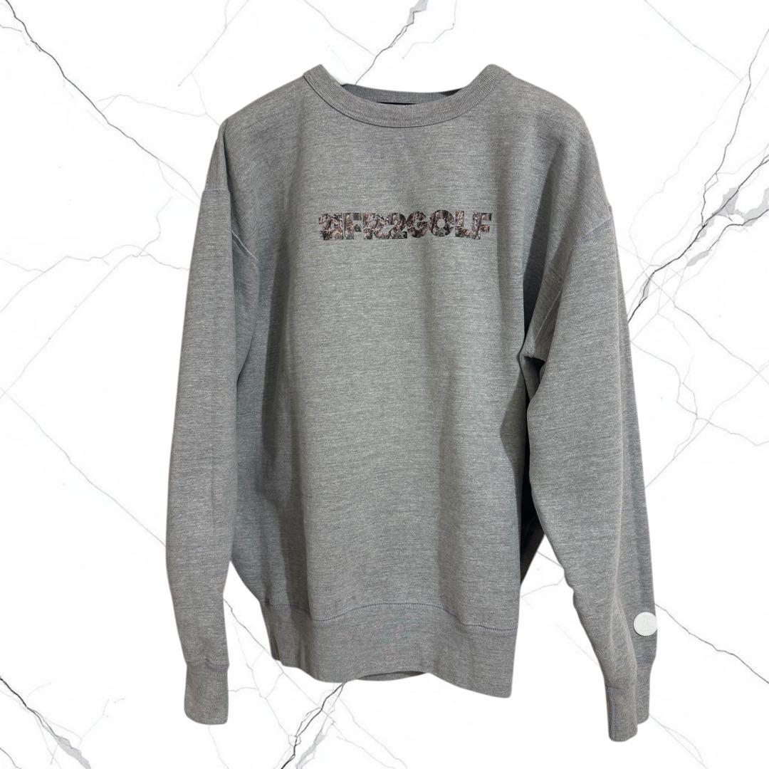 #FR2GOLFエフアールツーゴルフ カモフラージュロゴスゥェットシャツ 2XL