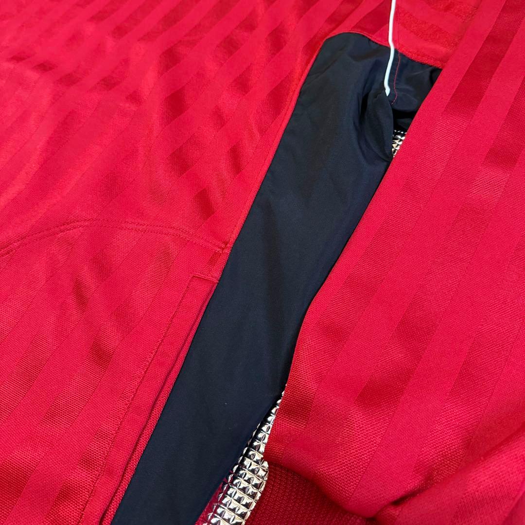 【極美品】Lotto ロット ヴィンテージ ゲームシャツ L 長袖 赤黒 90s