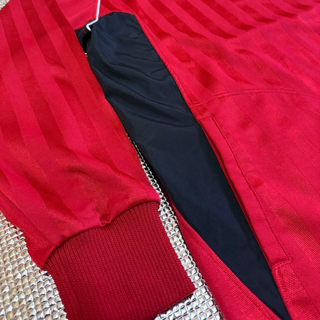 【極美品】Lotto ロット ヴィンテージ ゲームシャツ L 長袖 赤黒 90s