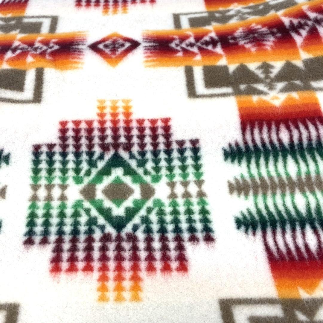 ペンドルトン チーフジョセフクリブ ブランケット ひざ掛け肩掛け防寒 アイボリー