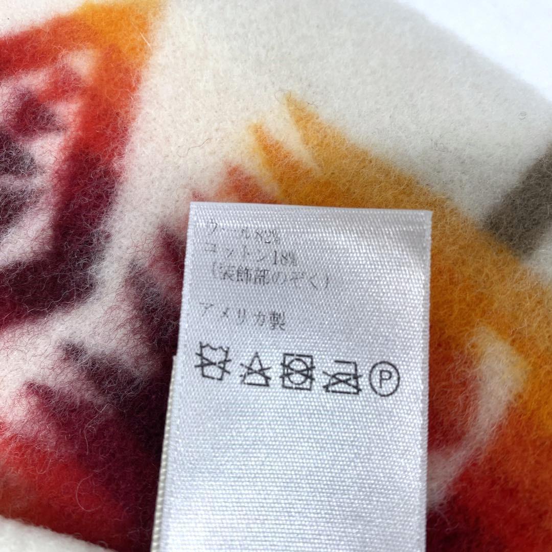 ペンドルトン チーフジョセフクリブ ブランケット ひざ掛け肩掛け防寒 アイボリー