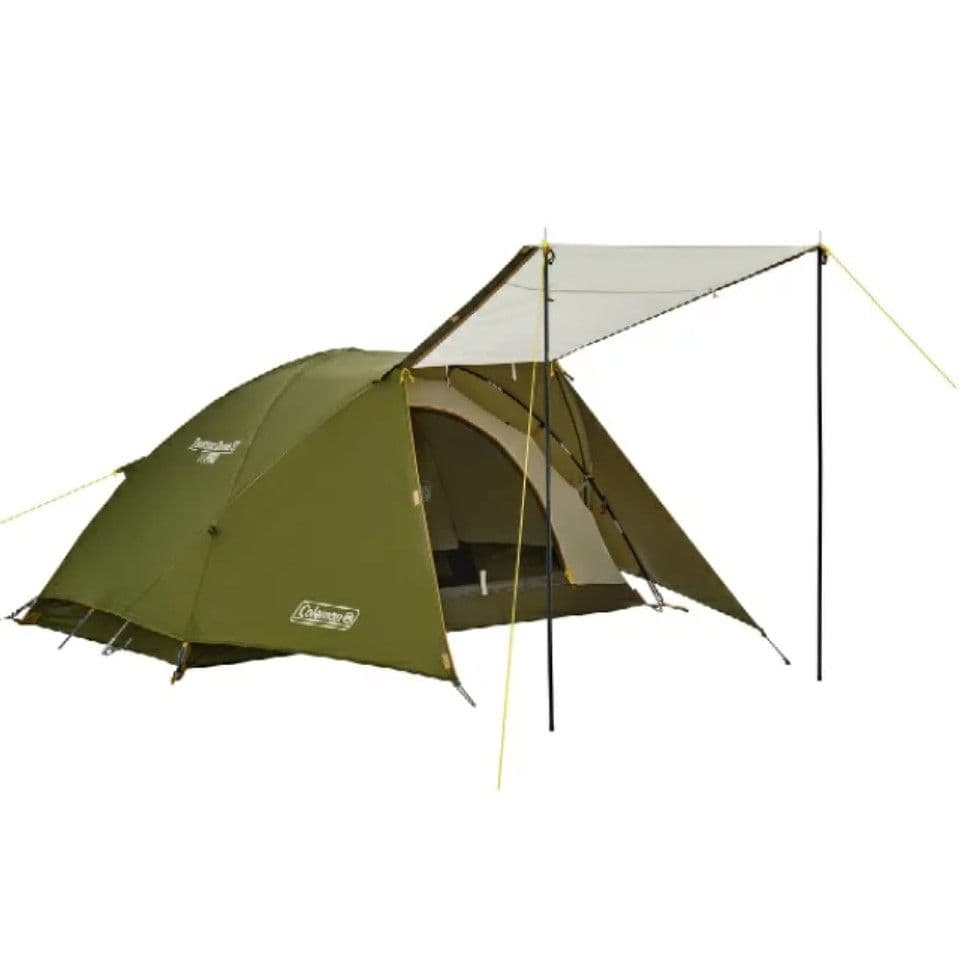 美品 コールマン テント 別売り グランドシート キャノピーポール 付き