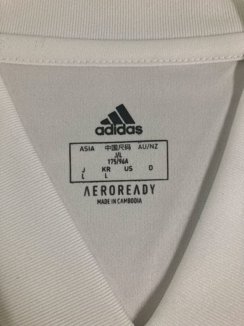 サッカー 日本代表 アウェイユニフォーム adidas ホワイト JFA