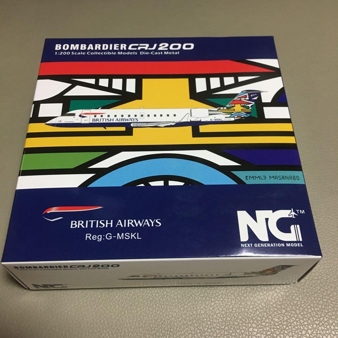 航空機・ヘリコプター British Airways Bombardier CRJ200