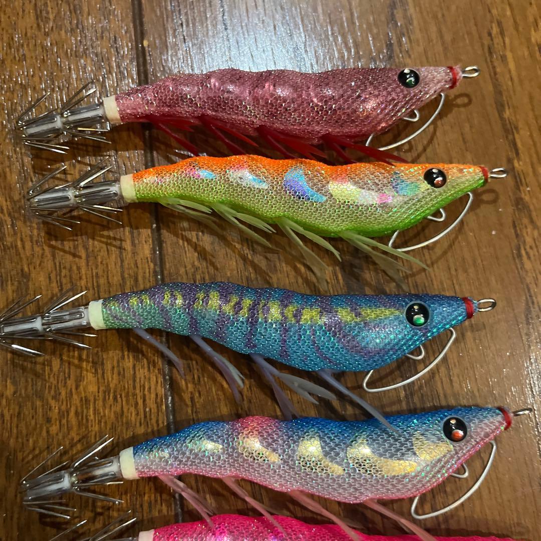 デュエル　パタパタ　エギ　3号　18本セット　デュエルのケース付き！