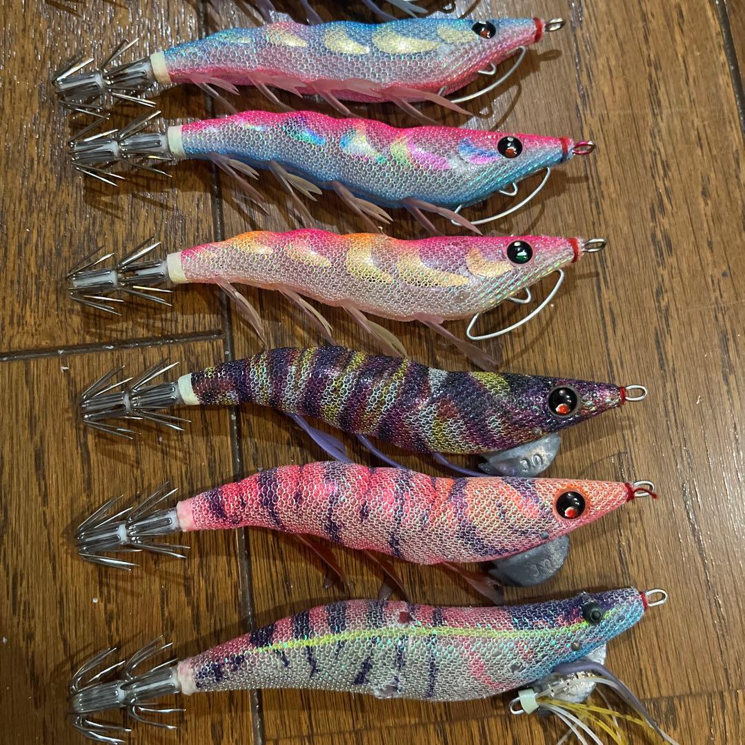 デュエル　パタパタ　エギ　3号　18本セット　デュエルのケース付き！