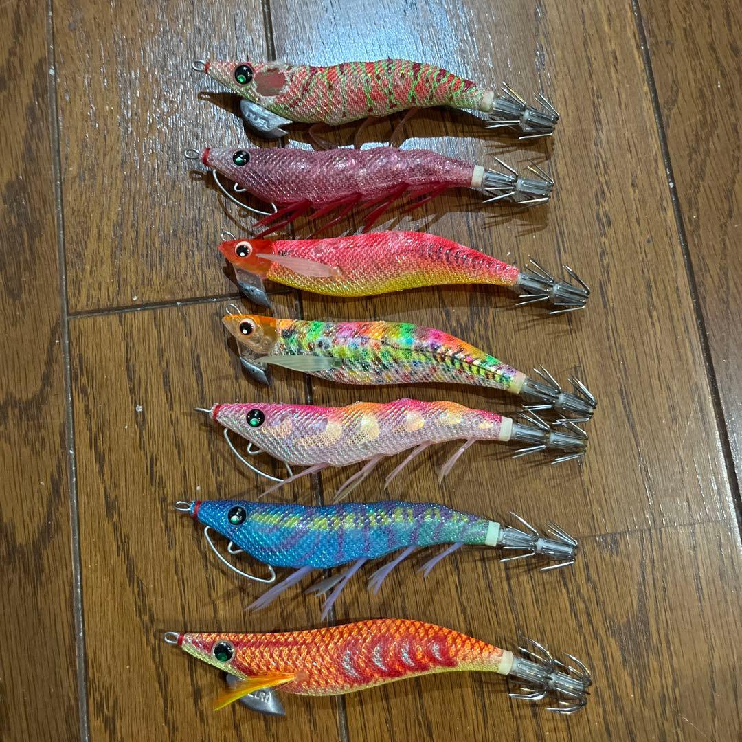 デュエル　パタパタ　エギ　3号　18本セット　デュエルのケース付き！