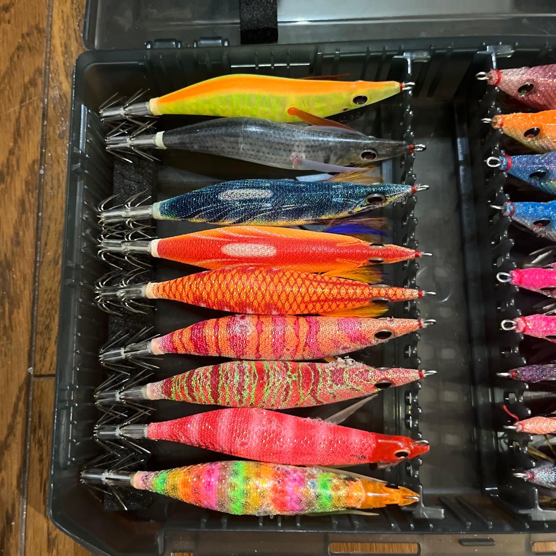 デュエル　パタパタ　エギ　3号　18本セット　デュエルのケース付き！