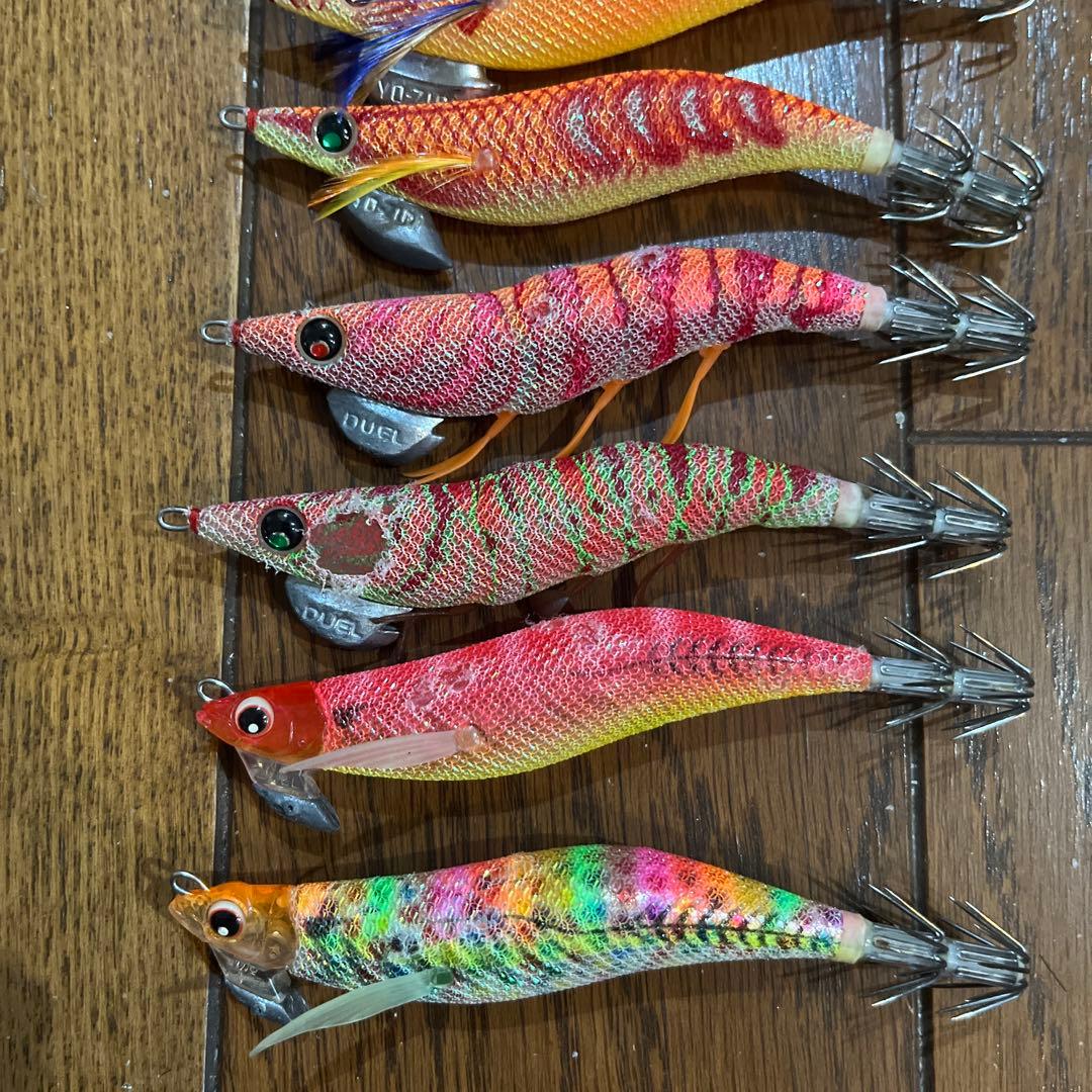 デュエル　パタパタ　エギ　3号　18本セット　デュエルのケース付き！