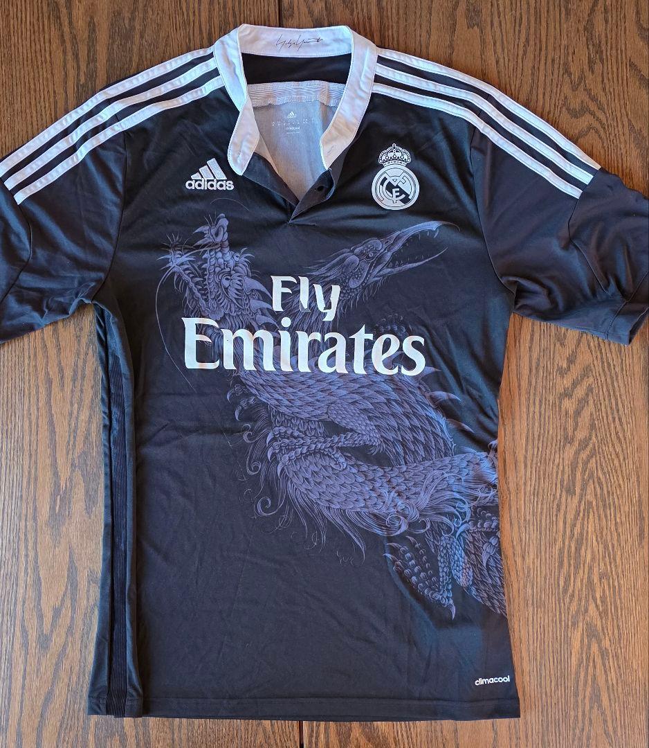 Real Madrid Y3 Yoshi Yamamoto フットボールシャツ