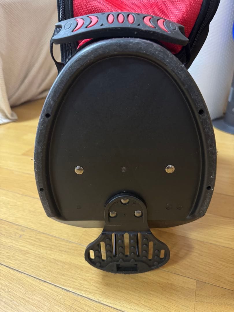 HONMA スタンド付キャディバッグ 赤黒　スタンド付