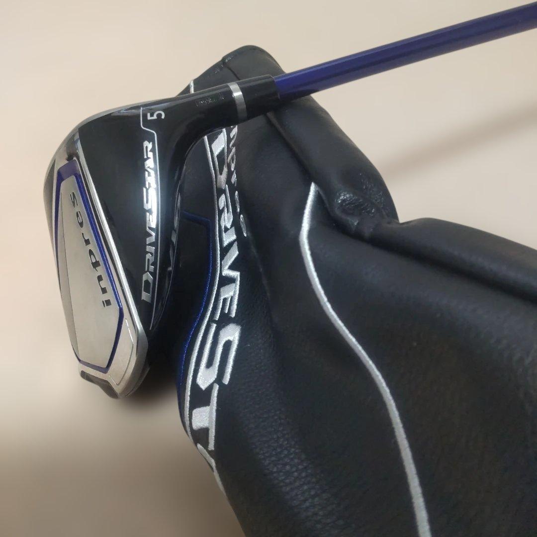 impress Drivestar 5 フェアウェイウッド ヘッドカバー付き