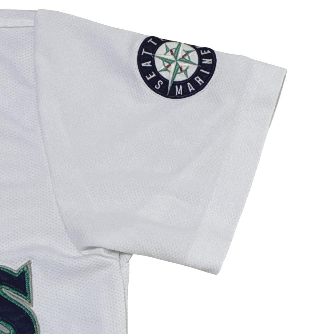 MLBマリナーズ イチロー 51 両面刺繍 ユニフォーム ゲームシャツ XL相当