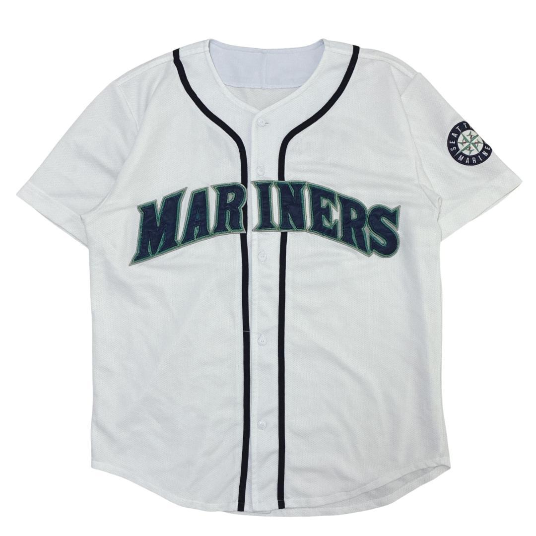 MLBマリナーズ イチロー 51 両面刺繍 ユニフォーム ゲームシャツ XL相当