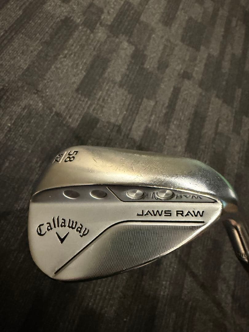 Callaway Jaws Raw 58度 ウェッジ中古品(美品)