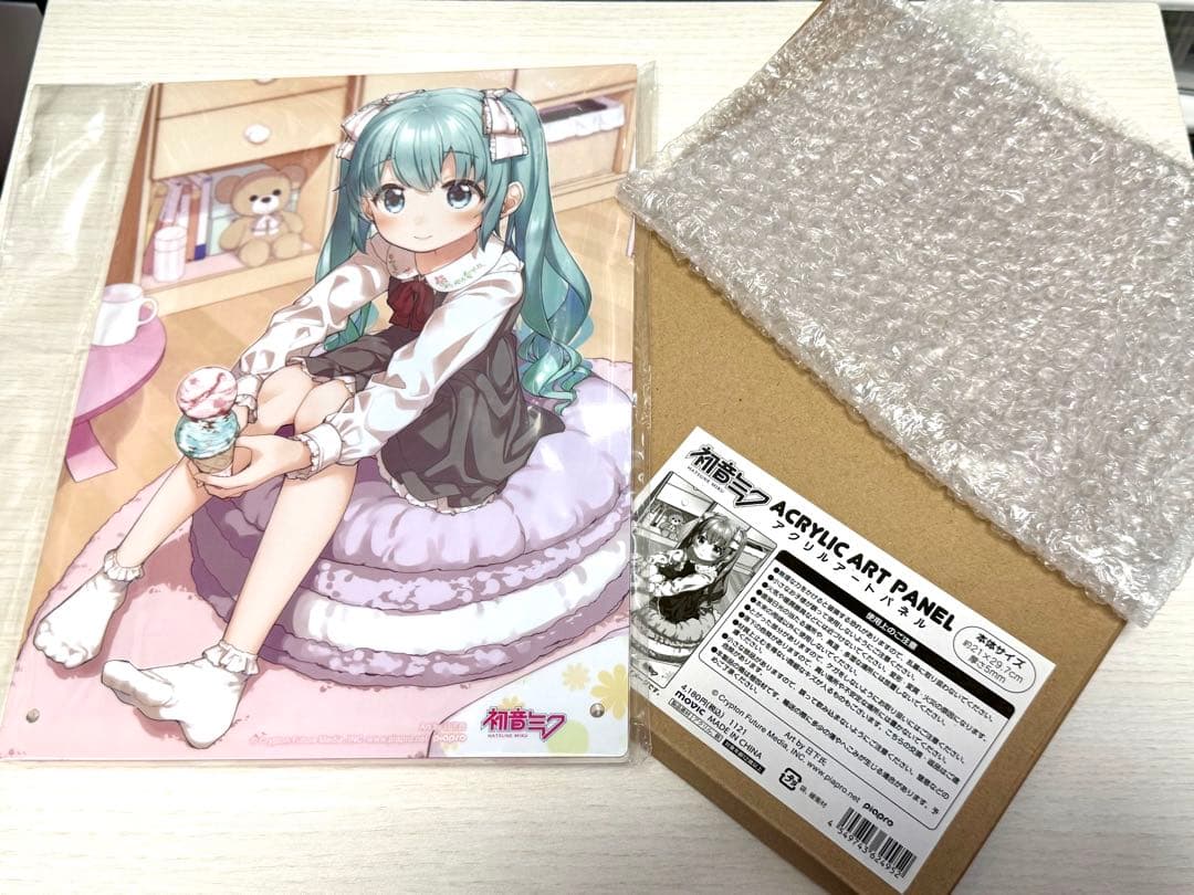 初音ミク アクリルアートパネル MOVIC 日下氏