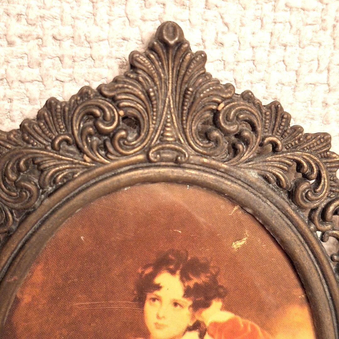 【真鍮 ブロカント フォトフレーム】 イタリア製 ヴィンテージ