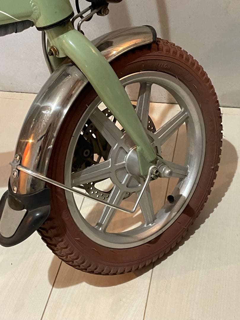 電動自転車　hold on 抹茶グリーン