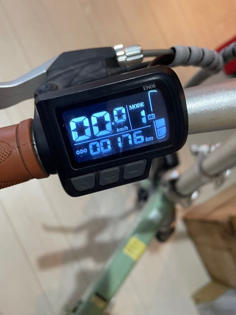 電動自転車　hold on 抹茶グリーン