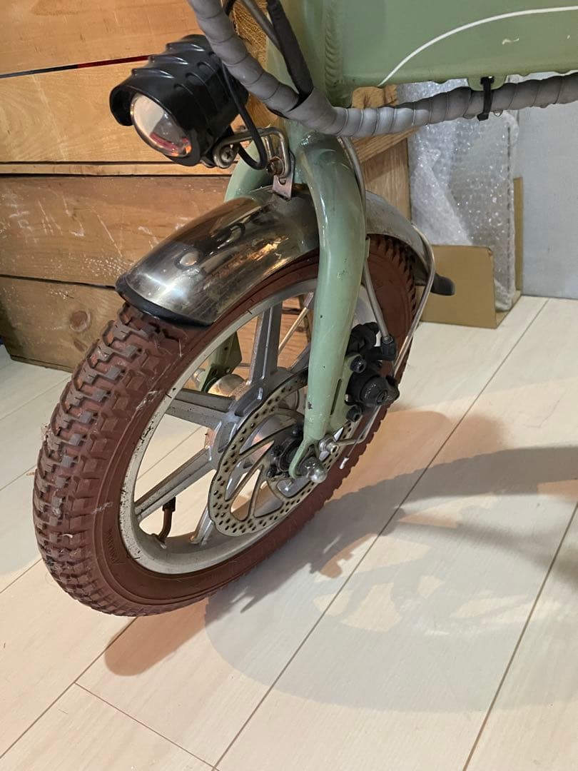 電動自転車　hold on 抹茶グリーン