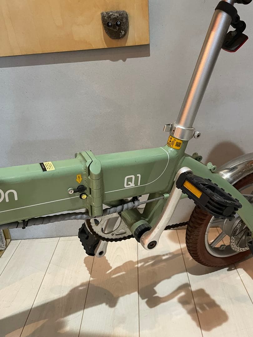 電動自転車　hold on 抹茶グリーン