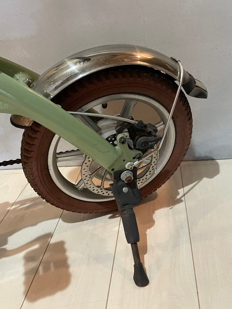 電動自転車　hold on 抹茶グリーン